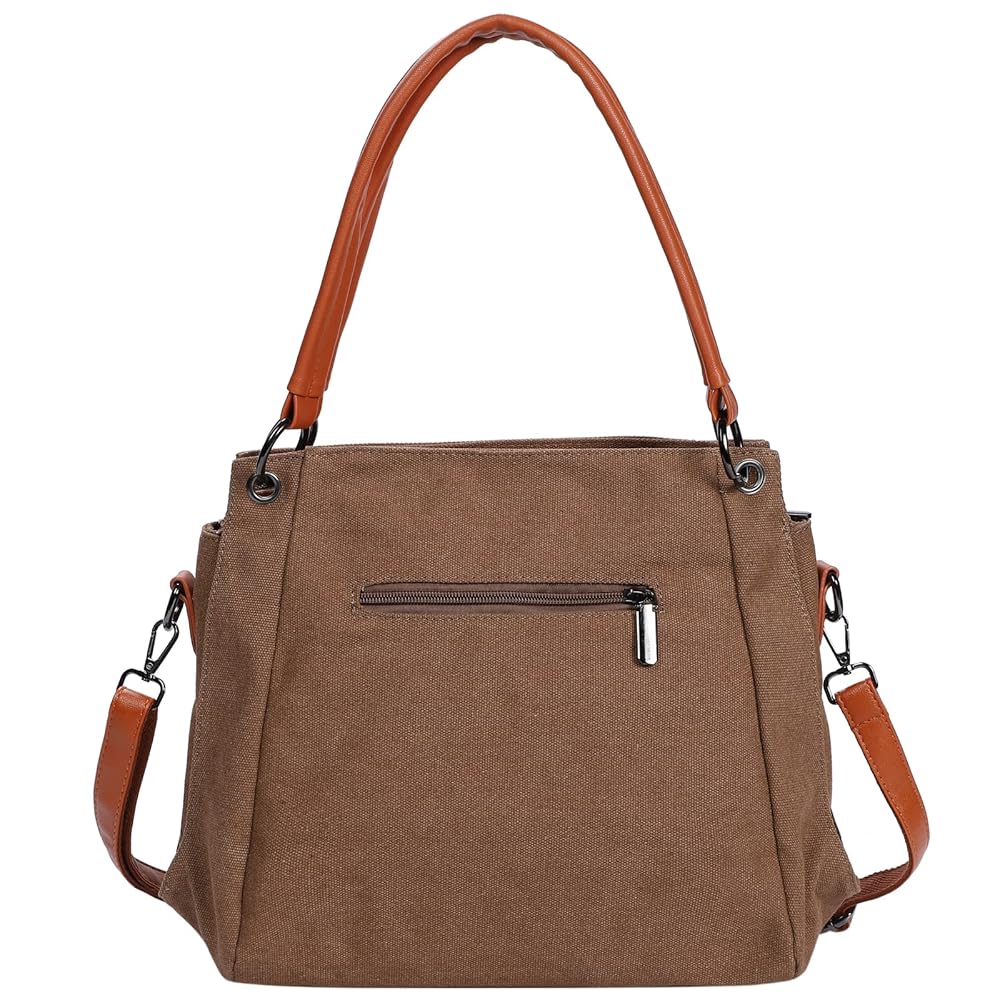 Amazon | [Takusan Shopping] キャンバス トート ショルダー